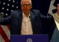 Tim Walz Goes Off And Calls Trump That Thing In The White House