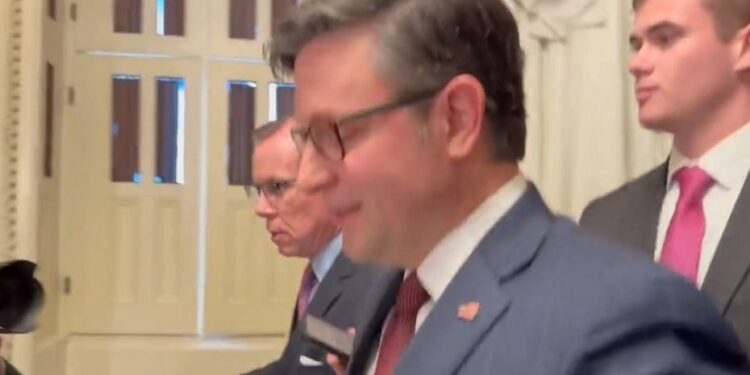 Mike Johnson Humiliates Himself And Walks Back Trump Epstein Informant Claim