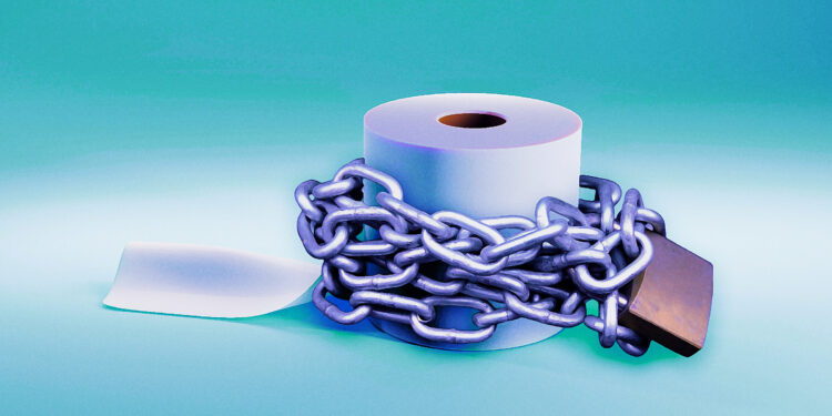 New Public Toilets Make You Watch Ads to Get Toilet Paper