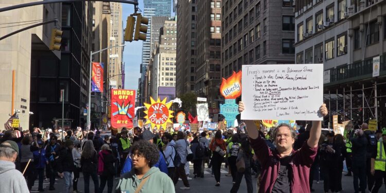 What I saw at today’s No Kings rally in New York City
