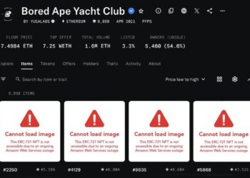 Oops! The AWS Outage Took Down Everybody’s Bored Apes