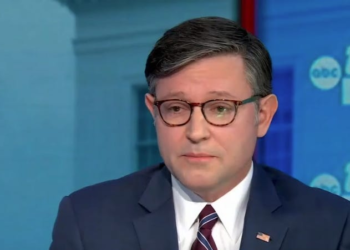 Mike Johnson Falls Apart When Pressed On Not Swearing In Adelita Grijalva