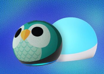 Amazon has their 5th Gen Kids Owl Echo Dots with Echo Glow 50% off right now