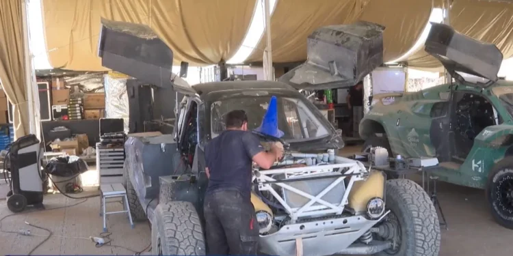 Hydrogen Cars Race Across the Deserts of Saudi Arabia