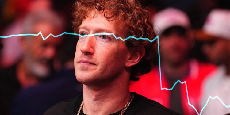 Meta Stock Plummets as Investors Horrified at How Much Zuckerberg Is Spending on Misfired AI