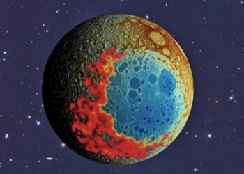 Study sheds new light on the moon’s biggest impact crater