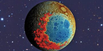 Study sheds new light on the moon’s biggest impact crater