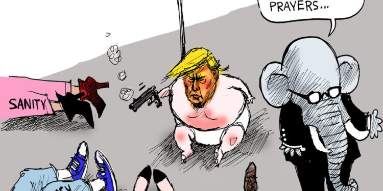 Cartoon: And he didn't lose voters