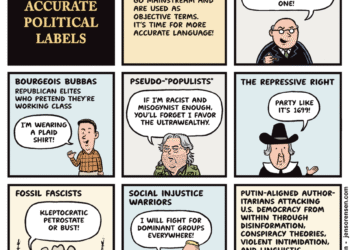 Cartoon: Accurate political labels