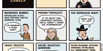 Cartoon: Accurate political labels