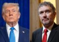 Trump continues lambasting incumbent Republican Thomas Massie as challenger
