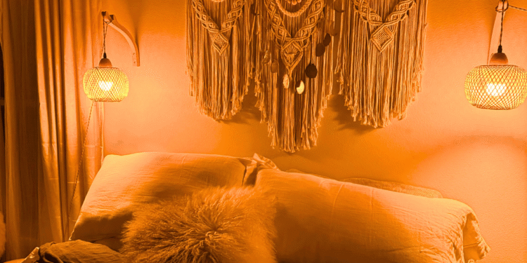 The Exact Lighting I Use at Home to Sleep Better (Amber Light Bulb Guide)