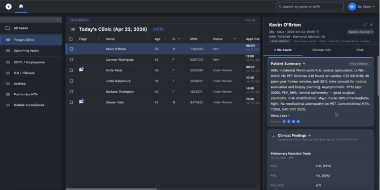 AI-Powered Workflows for COPD, Lung Nodules, and PE
